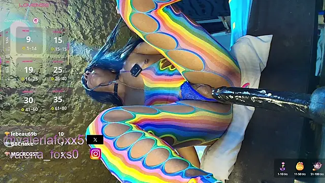 valeriafoxx3 webcam show