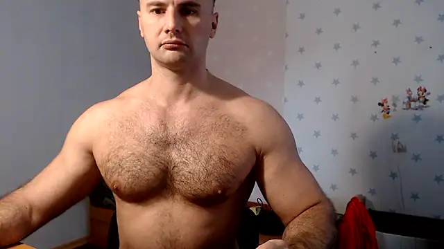 Webkamerová show muscle_uncut