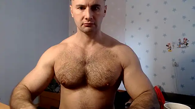 Webkamerová show muscle_uncut
