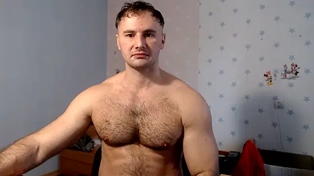 Webkamerová show muscle_uncut