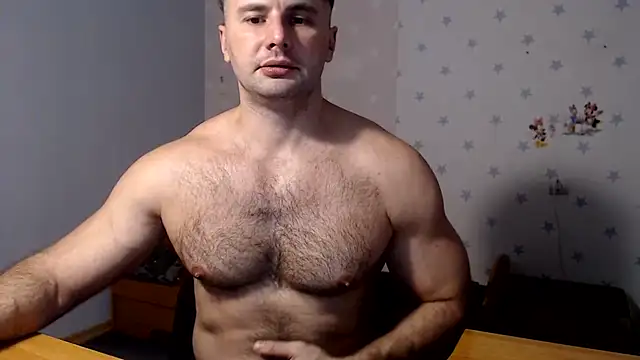 Webkamerová show muscle_uncut