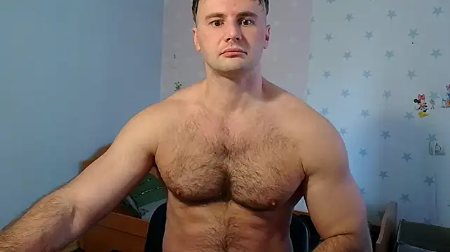 Webkamerová show muscle_uncut