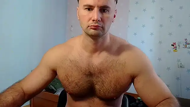Webkamerová show muscle_uncut