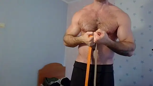 Webkamerová show muscle_uncut