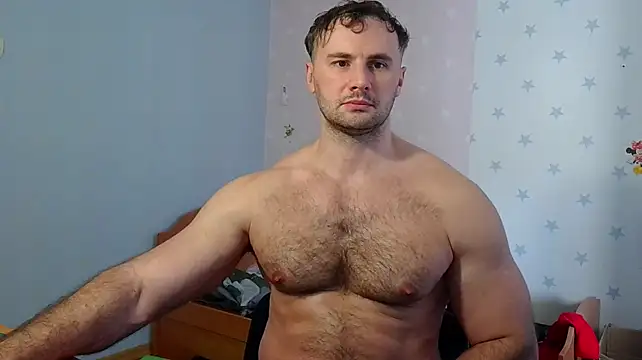 Webkamerová show muscle_uncut