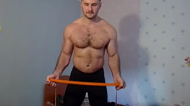 Webkamerová show muscle_uncut