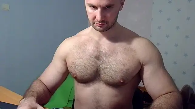 Webkamerová show muscle_uncut
