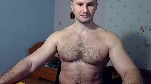 Webkamerová show muscle_uncut
