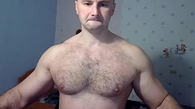 Webkamerová show muscle_uncut