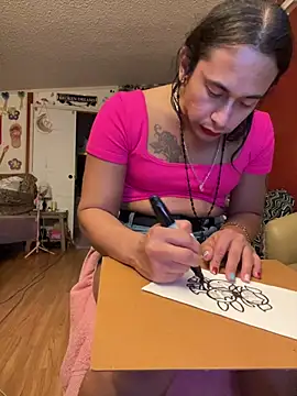 הופעת וובקאם של TranSexualJade95