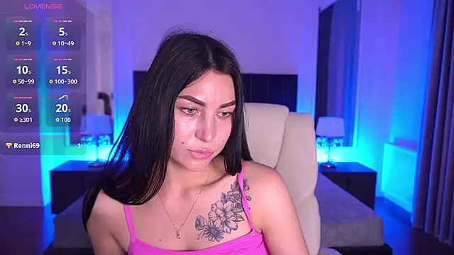 Show modela EliseVelour na web-kameri