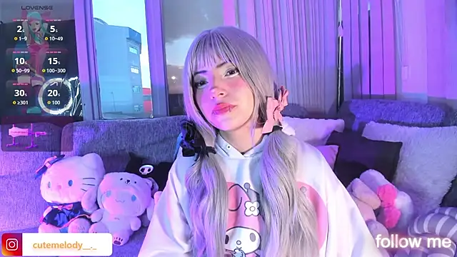 Show de webcam de Melody-chers