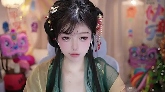 Pertunjukan Kamera Web Cecily