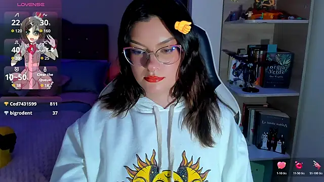 Show webcam de OphelianaRose33