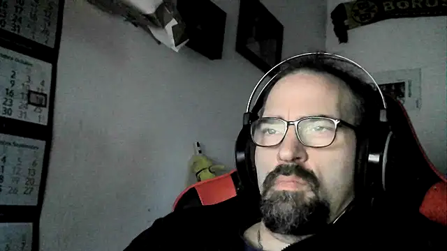 Show de Big-Man-Thomas na webcam
