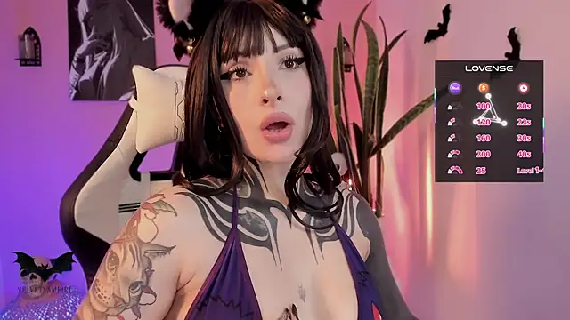 Show Webcam de VelvetVampiree