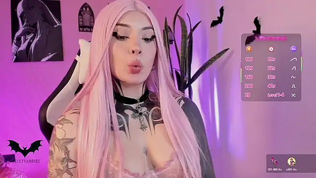 VelvetVampireeのウェブカメラショー