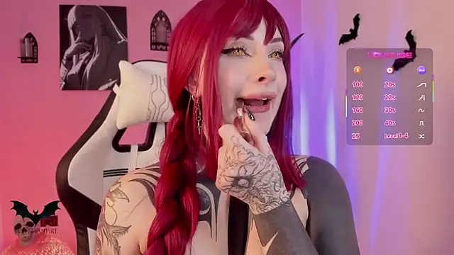 Show de webcam de VelvetVampiree