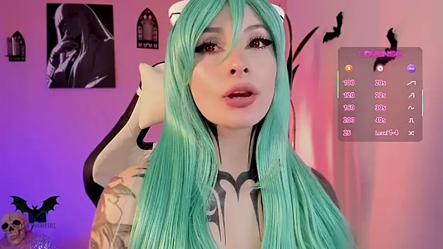 VelvetVampiree Adlı Modelin Web Kamerası Şovu