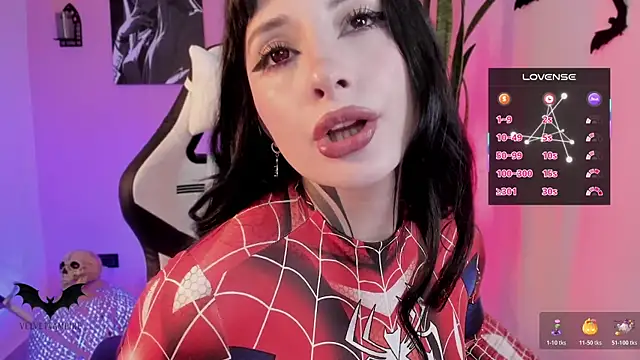 VelvetVampiree Pertunjukan Webcam