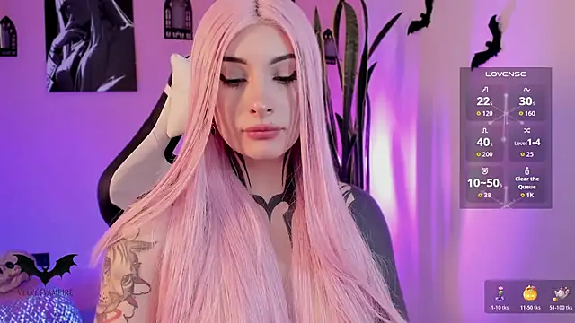 VelvetVampiree: вебкам-шоу