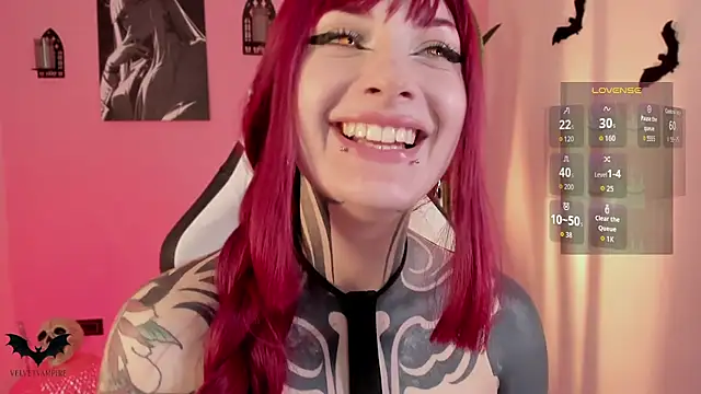 Вебкам-шоу VelvetVampiree