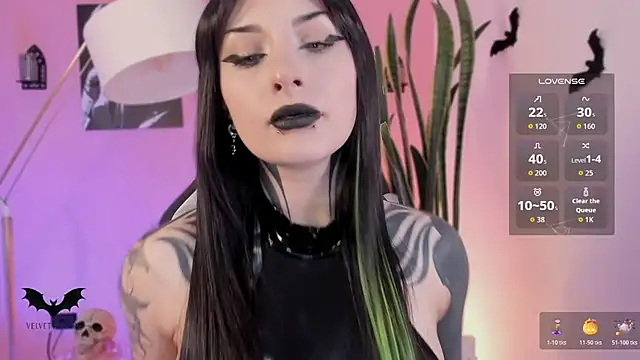Živý XXX chat VelvetVampiree