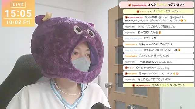 marumaru_00 Show in webcam