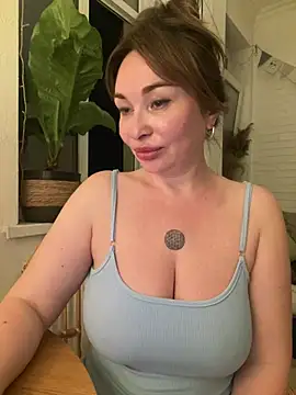 Show de Syverelle na webcam