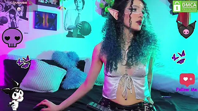 Bluedarkelf888's Webcam Show