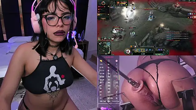 Show de webcam de Nyveth