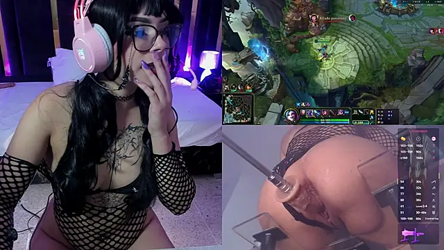 Show webcam de Nyveth