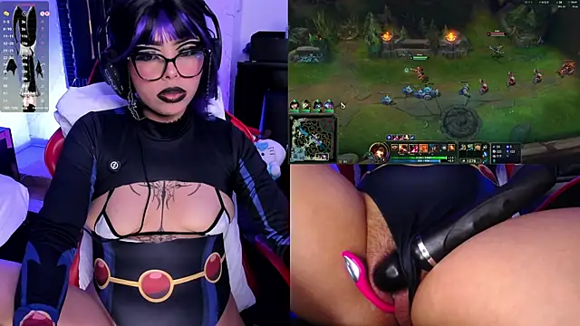 Show webcam de Nyveth