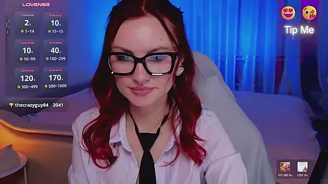 Czat XXX na żywo – Ginger_Jessy_