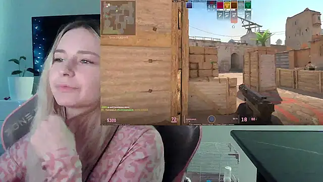 Pertunjukan Kamera Web VladaLevine