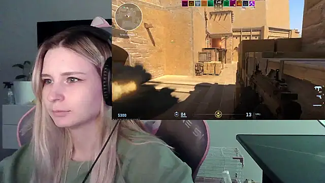 Pertunjukan Kamera Web VladaLevine