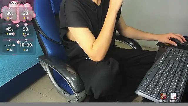 Show webcam de SamBlack_