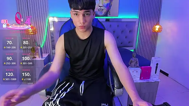 Show de SamBlack_ na webcam