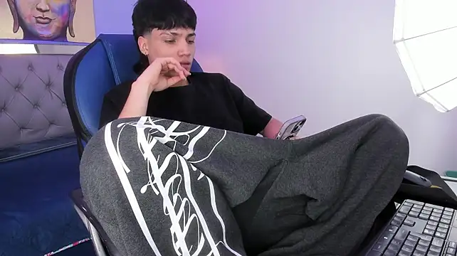 SamBlack_: вебкам-шоу