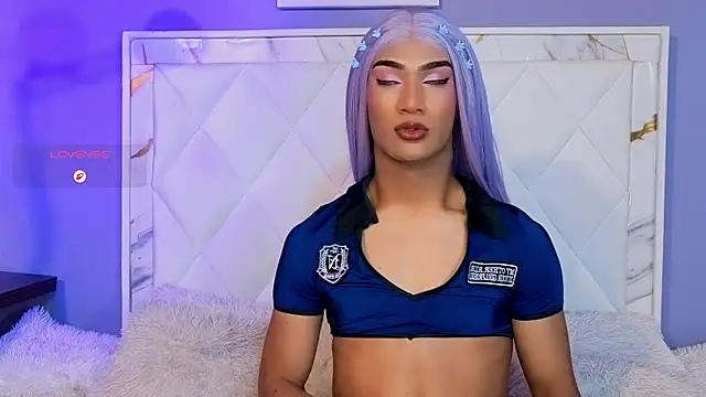 Melody-rosen Webbikameraesitys