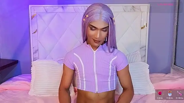 Show modela Melody-rose na web-kameri