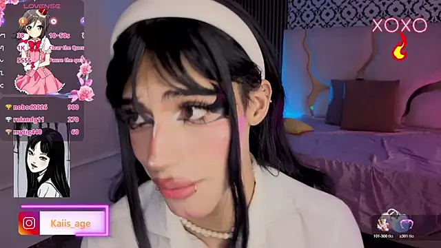 Show modela kaisage_tay na web-kameri