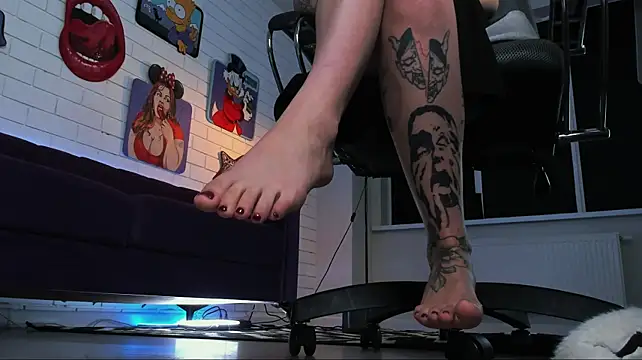 Show de AliceLids na webcam