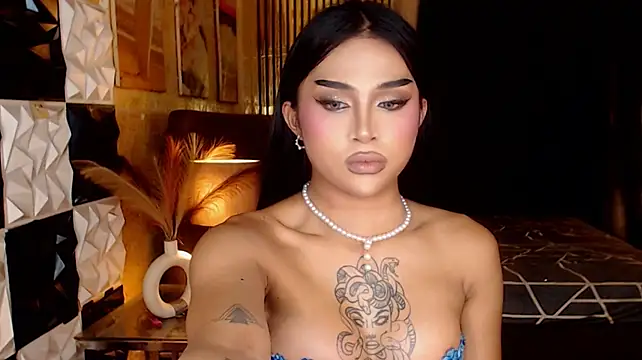 Show de MassiveCockTrans na webcam