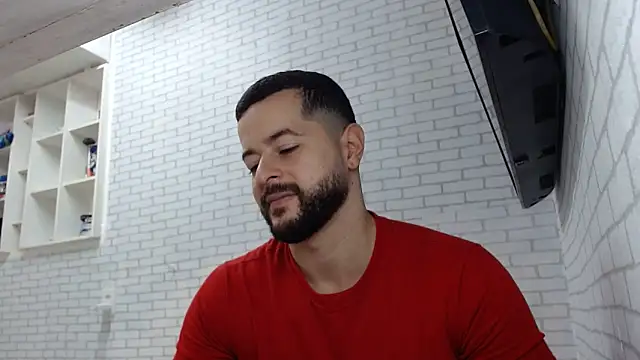 Show de BombeiroHotx na webcam