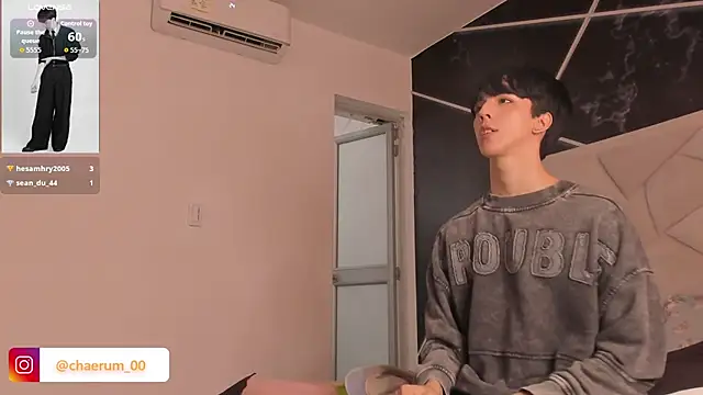 Show de AerumChae na webcam