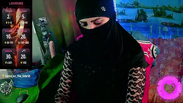 Show webcam de SultanaLayla