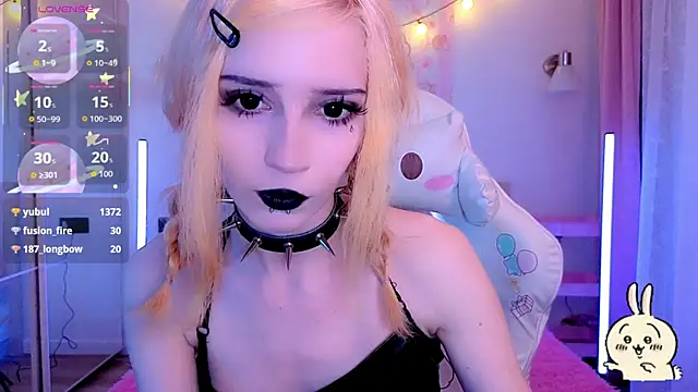 Show modela GothicLali na web-kameri