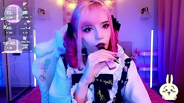 Chat XXX ao vivo de GothicLali