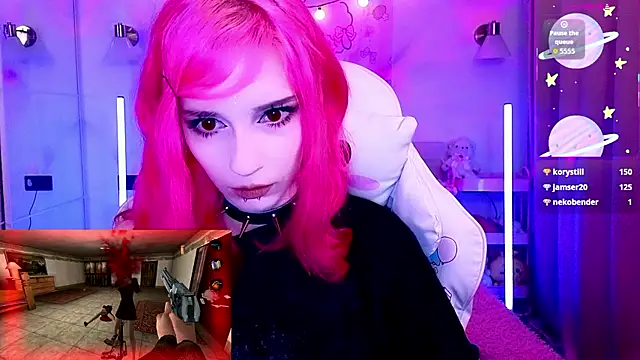GothicLali Adlı Modelin Web Kamerası Şovu